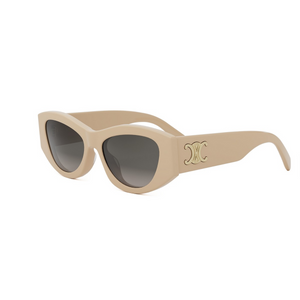 57B - Shiny Brown with Grey Gradient Lenses