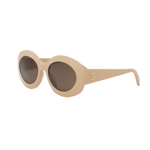 57E- Shiny Brown with Brown Lenses