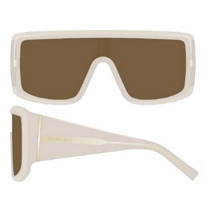 57J - Shiny Brown with Brown Normal Lenses