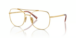 5AK1O1 - Gold with Clear Lenses
