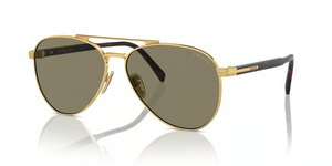 5AK90F - Gold with Light Brown Lenses