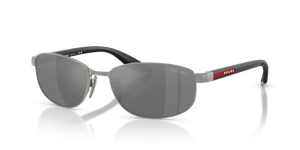 5AV41A - Metal Grey with Grey Mirror Silver Gradient Lenses