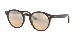 62313D - Brown with Brown Mirror Silver Gradient Lenses