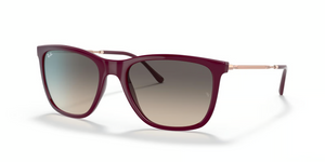 653432 - Red with Light Grey Gradient Lenses