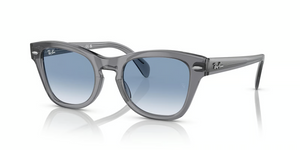 66413F - Transparent Grey with Blue Lenses