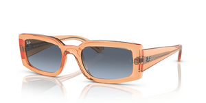 66868F - Transparent Orange with Blue/Grey Lenses