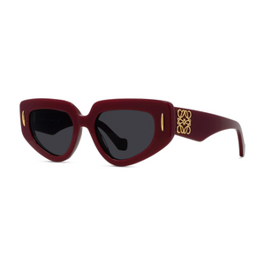 66A - Shiny Red with Grey Lenses