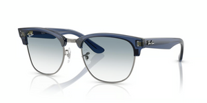670879 - Transparent Navy Blue On Gunmetal with Clear Gradient Blue Lenses