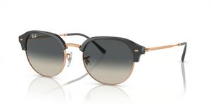 672071 - Dark Grey On Rose Gold with Grey Lenses