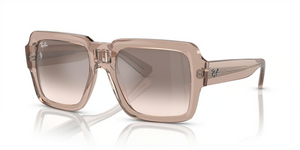 67278Z - Transparent Light Brown with Silver/Brown Lenses