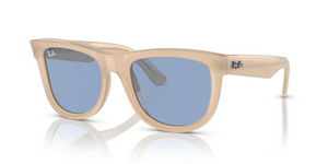 678072 - Opal Beige & Honey with Light Blue Lenses