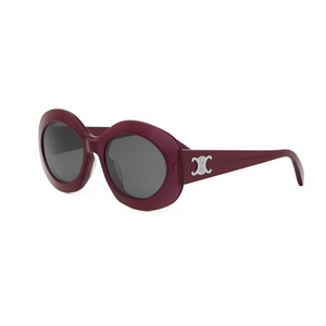 69A - Shiny Red with Grey Lenses