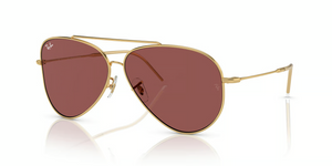 001/69 - Arista Gold with Dark Violet Lenses