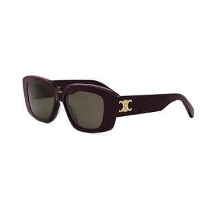 69E -  Shiny Violet with Brown Lenses