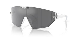 148/6V - Crystal with Grey Mirror Black/Mirror Blue Violet Lenses