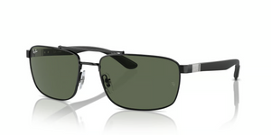 002/71 - Black with Dark Green Lenses