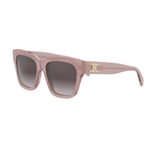 72K - Shiny Rose with Brown Gradient with Green Lenses