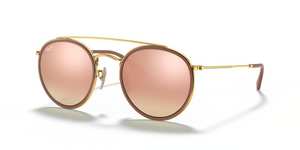 001/7O - Arista Gold with Brown Lenses