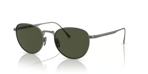 800131 - Pewter with Green Lenses