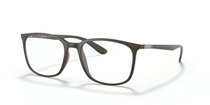 8063 - Brown with Clear Lenses