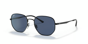 002/80 - Black with Dark Blue Lenses