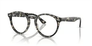 8117 - Grey Havana with Clear Lenses