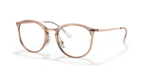 8124 - Light Brown with Clear Lenses
