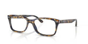 8174 - Yellow & Blue Havana with Clear Lenses