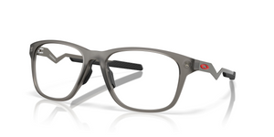818702 - Satin Grey Smoke with Clear Lenses