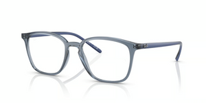 8235 - Transparent Dark Blue with Clear Lenses