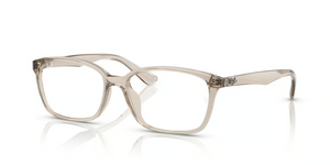 8271 - Transparent Light Brown with Clear Lenses