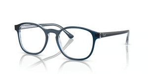 8324 - Blue On Transparent Blue with Clear Lenses