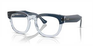 8324 - Blue On Transparent Blue with Clear Lenses