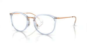 8336 - Transparent Light Blue with Clear Lenses