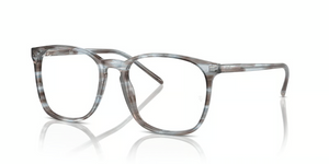 8361 - Striped Blue with Clear Lenses