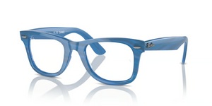 8384 - Photo Striped Blue with Clear Lenses