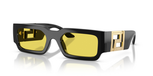 GB1/85 - Black with Yellow Lenses