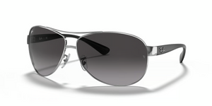 003/8G - Silver with Grey Gradient Lenses