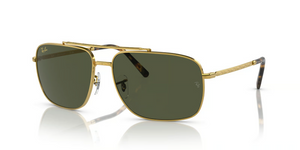 919631 - Gold with Green Lenses