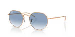 92023F - Rose Gold with Clear/Blue Lenses