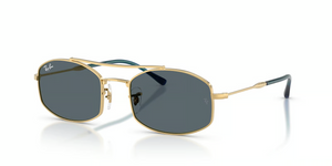 9278R5 - Arista Gold with Blue Lenses