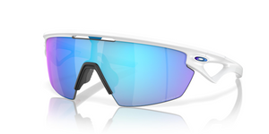 940302 - Matte White with Prizm Sapphire Polarized Lenses