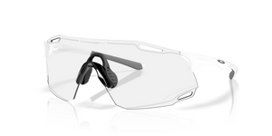 951301 - Matte White with Clear To Black Iridium Photochromic Lenses