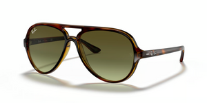 710/A6 - Light Havana with Green Gradient Lenses