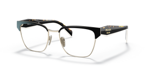 AAV1O1 - Black/Pale Gold with Clear Lenses