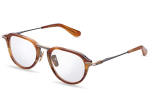 DTX414-A-03 Amber Maple - Antique Yellow Gold with Clear Lenses