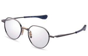 DTX150-A - 02 Antique Silver - White Gold with Clear Lenses