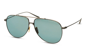 DTS160-A-02 Antique Silver with Sky Blue Lenses