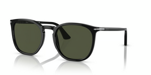 95/58 - Black with Green Lenses