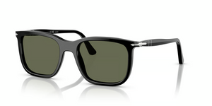 95/58 - Black with Polarized Green Lenses